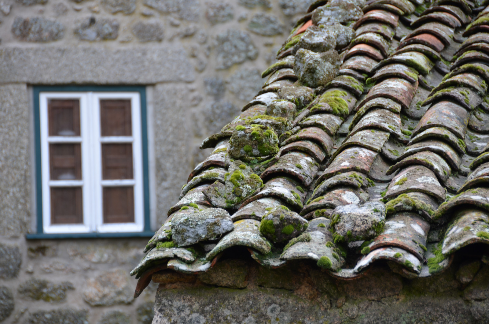 Wallpaper roof, Portugal, window, tiles, monsanto 4928x3264