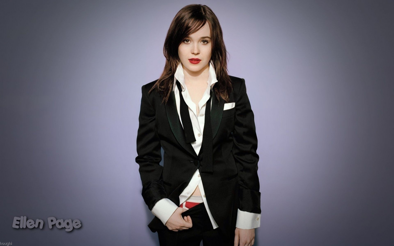 donne, modello, attrice, giacca, moda, pelle, primavera, mutandine rosse, Ellen Page, Blazer, smoking, capi di abbigliamento, completo da uomo, tessile, servizio fotografico, capispalla, vestito formale