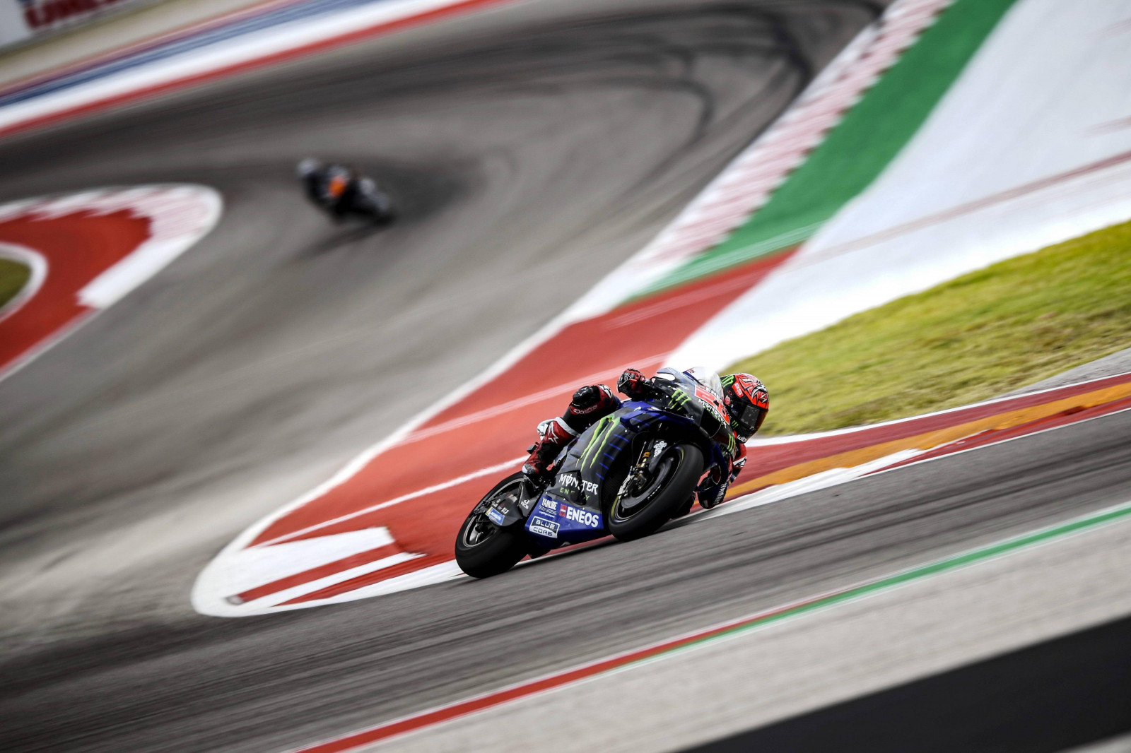 fabio quartrararo, moto GP, motocykl, Yamaha, monster Energy