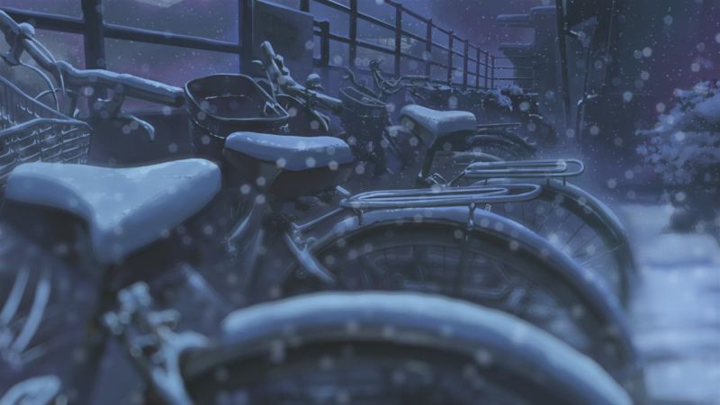 Schnee,Fahrzeug,5 Zentimeter pro Sekunde,Winter,Manga,Wetter