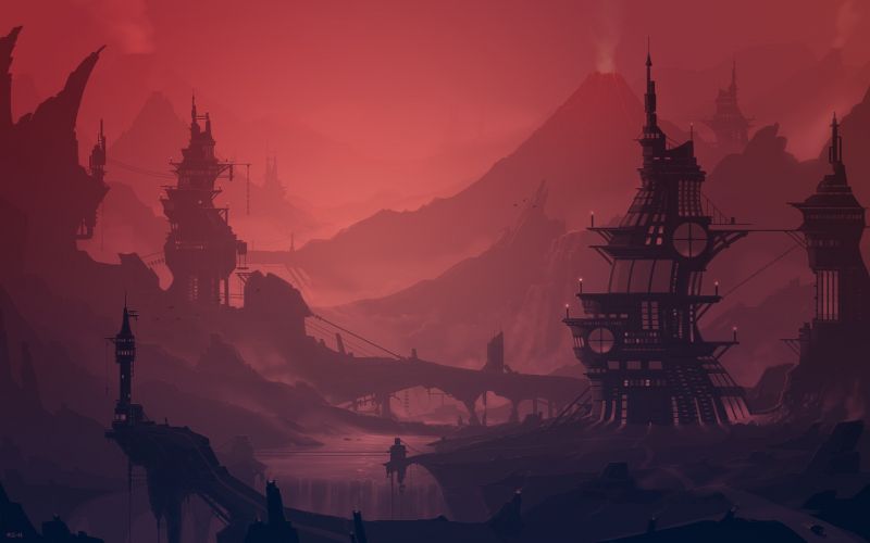 ilustrace, západ slunce, svítání, soumrak, loď duchů, umělecká díla ilustrace, západ slunce, svítání, soumrak, loď duchů, umělecká díla