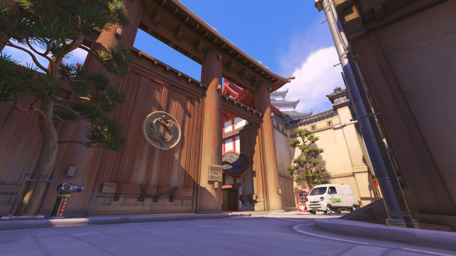 Wallpaper : street, road, Hanamura Overwatch, screenshot 1920x1080 ...