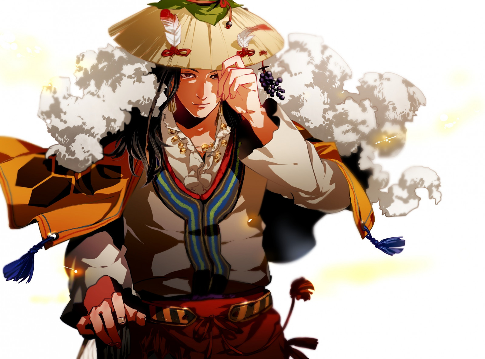 ilustrace, anime, čepice, kreslená pohádka, samuraj, Osoba, gloria, UMĚNÍ, muž, profese, Otani