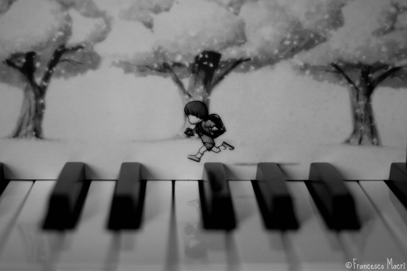 disegno, nero, monocromo, anime, fotografia, pianoforte, Nota, Immagine, Tasti, schiffaramento, bianco e nero, fotografia in bianco e nero