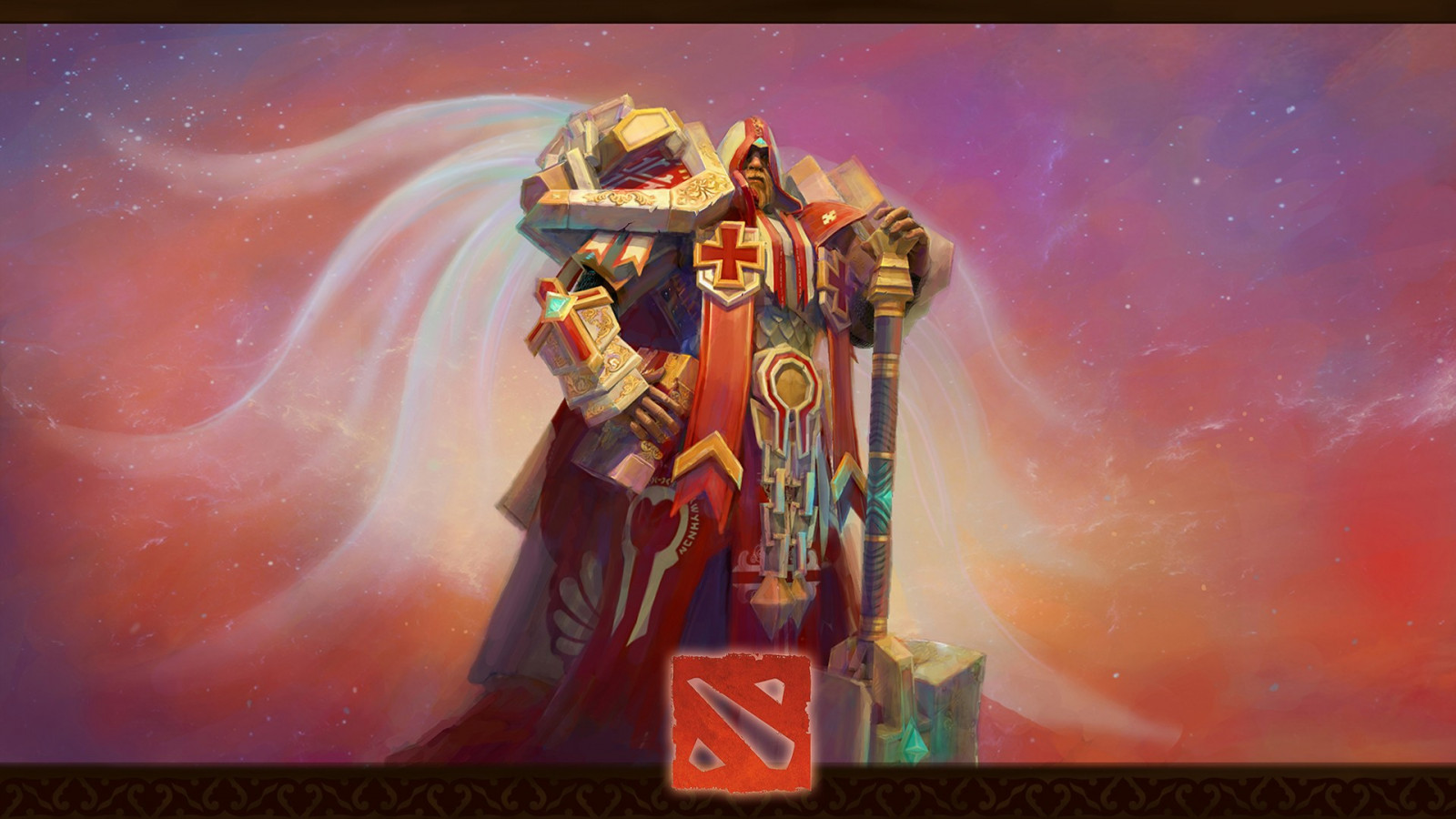 illustration, ridder, Dota 2, Dota, Damp-software, Defense of the Ancients, Omniknight, skærmbillede, computer tapet