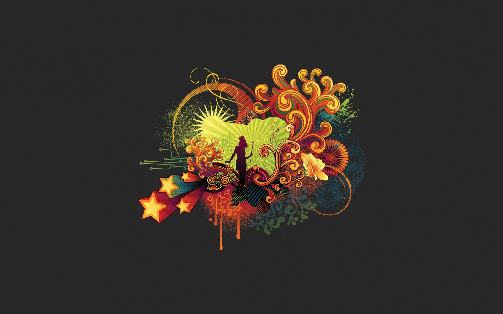ilustración, arte digital, abstracto, flor, Papel pintado de la computadora, Arte del fractal, Organo