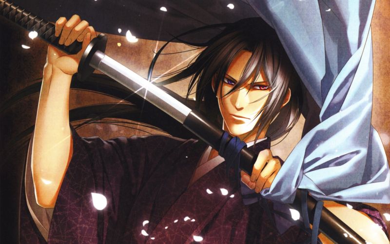 Hakuouki Shinsengumi Kitan, Hakuouki, anime, komiks, Hijikata Toushiro, kostým Hakuouki Shinsengumi Kitan, Hakuouki, anime, komiks, Hijikata Toushiro, kostým