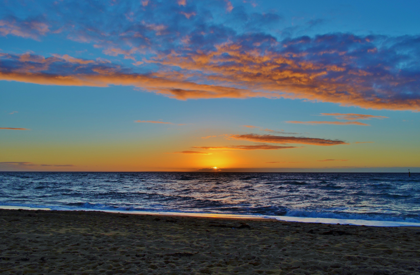 Wallpaper : ocean, winter, sunset, cold, beach, clouds, Freezing ...