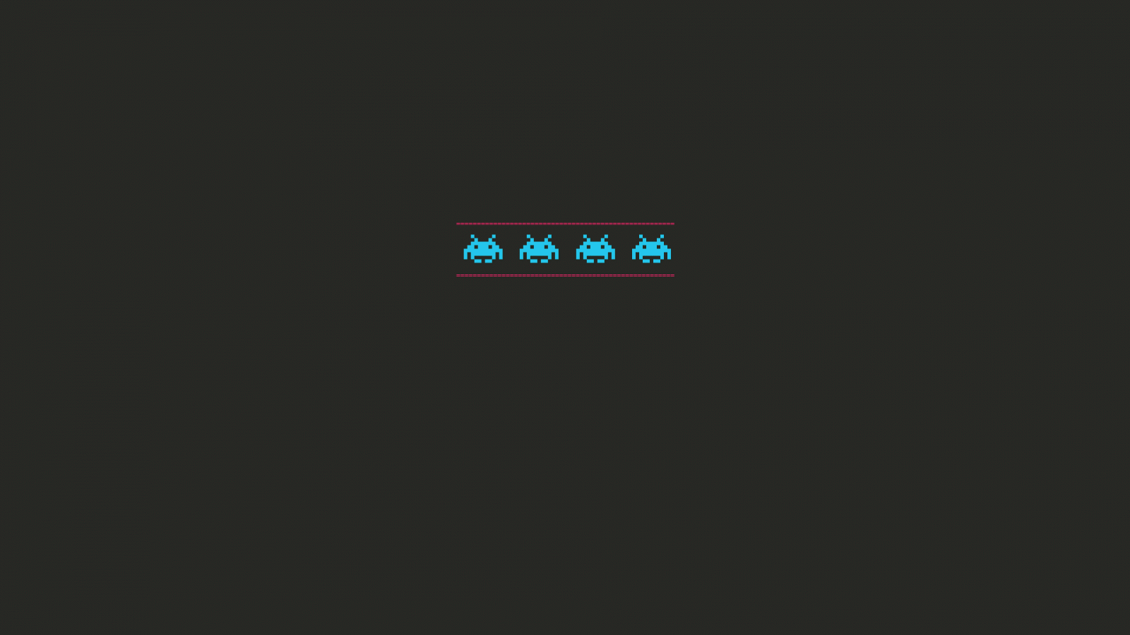 Space Invaders Simple Wallpaper : Space Invaders, minimalism, simple 1920x1080 - Klamra ...