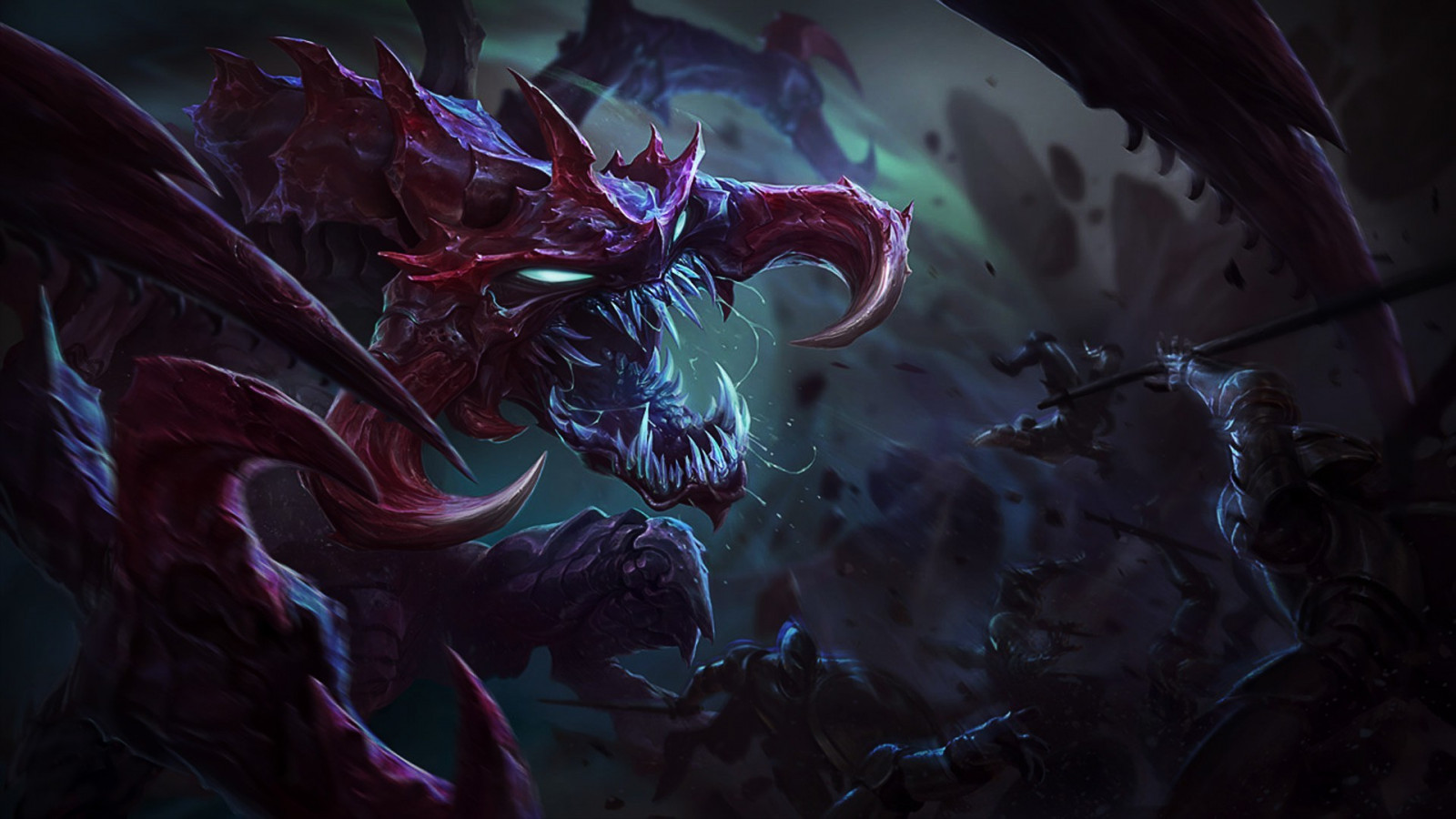 1920x1080 px, ChoGath, Liga af legender