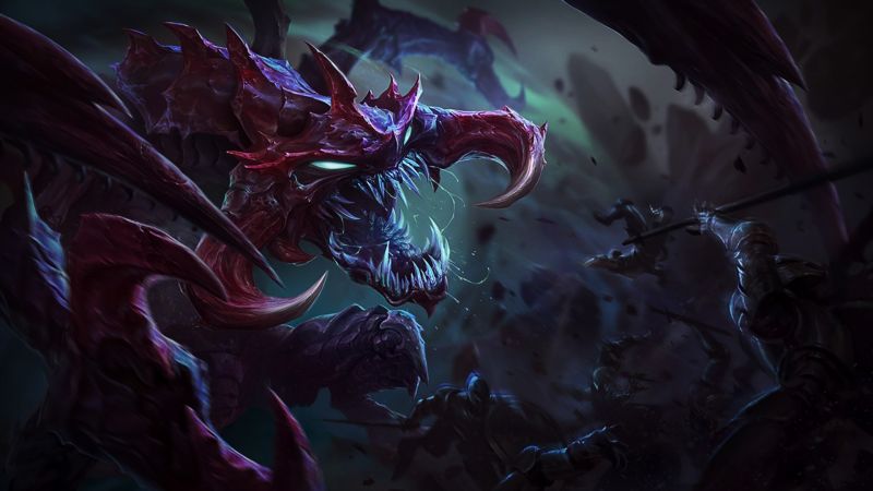 ChoGath, League of Legends, 1920x1080 px