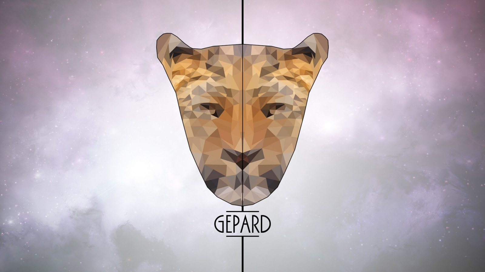 ilustrace, nízká poly, fasety, hlava, UMĚNÍ, obraz, Snímek obrazovky, počítač tapeta