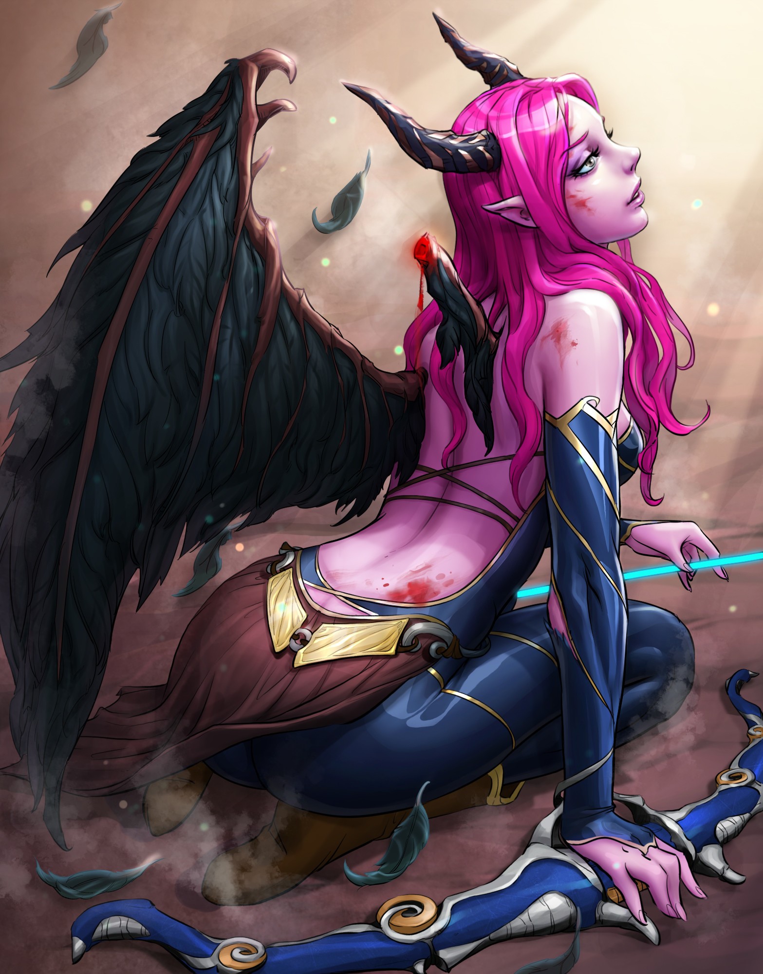 ilustrace, anime, komiks, mytologie, monster dívka, SpiritStones, Spirit Stones, fiktivní postava