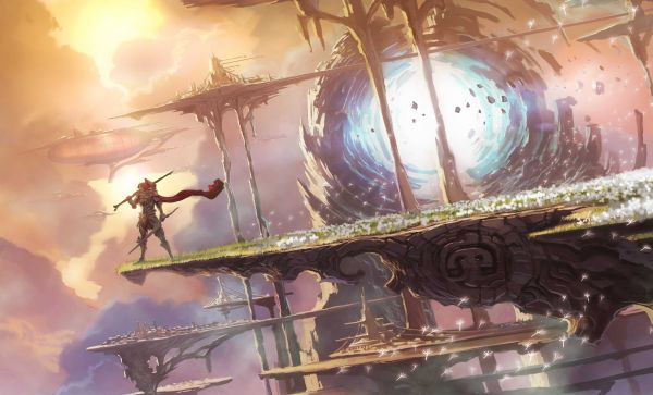digital art, women, fantasy art, artwork, city, ancient