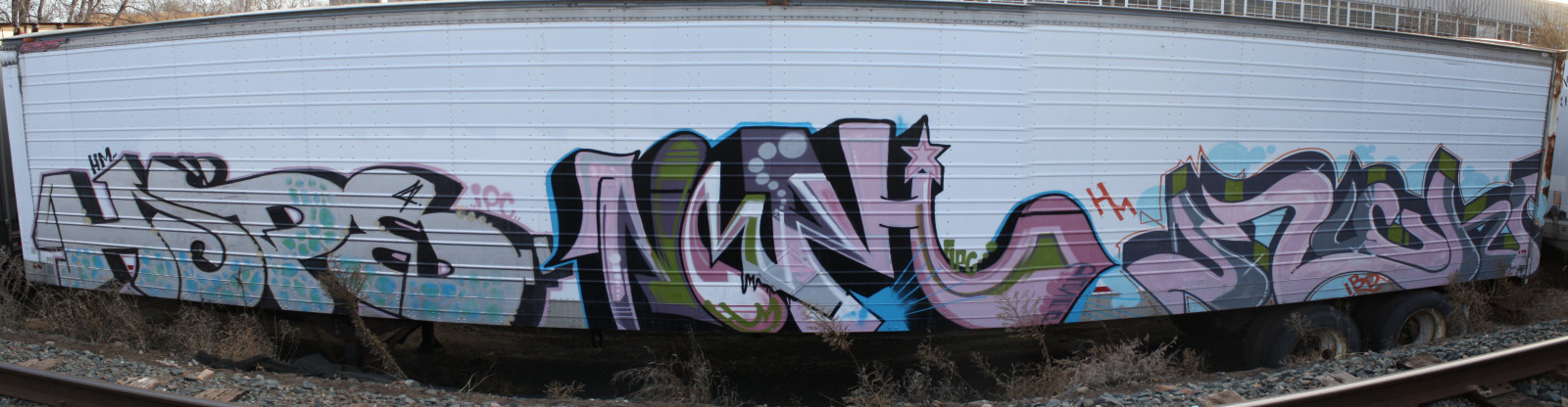 grafiti, kolejová vozidla, doprava, železniční vůz, dráha, vozidlo, železniční doprava, UMĚNÍ, pouliční umění, vlak, veřejná doprava