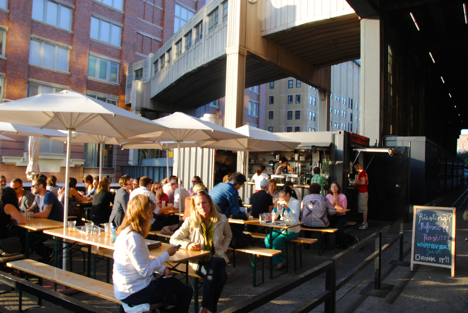 vozidlo, bar, restaurace, hospoda, Manhattan, světlo, trh, budovy, newyork, vysoká lajna, Tribeca