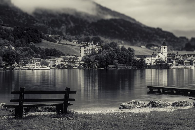 Nikon,sø,Østrig,stwolfgang,D3200,stwolfgangsee