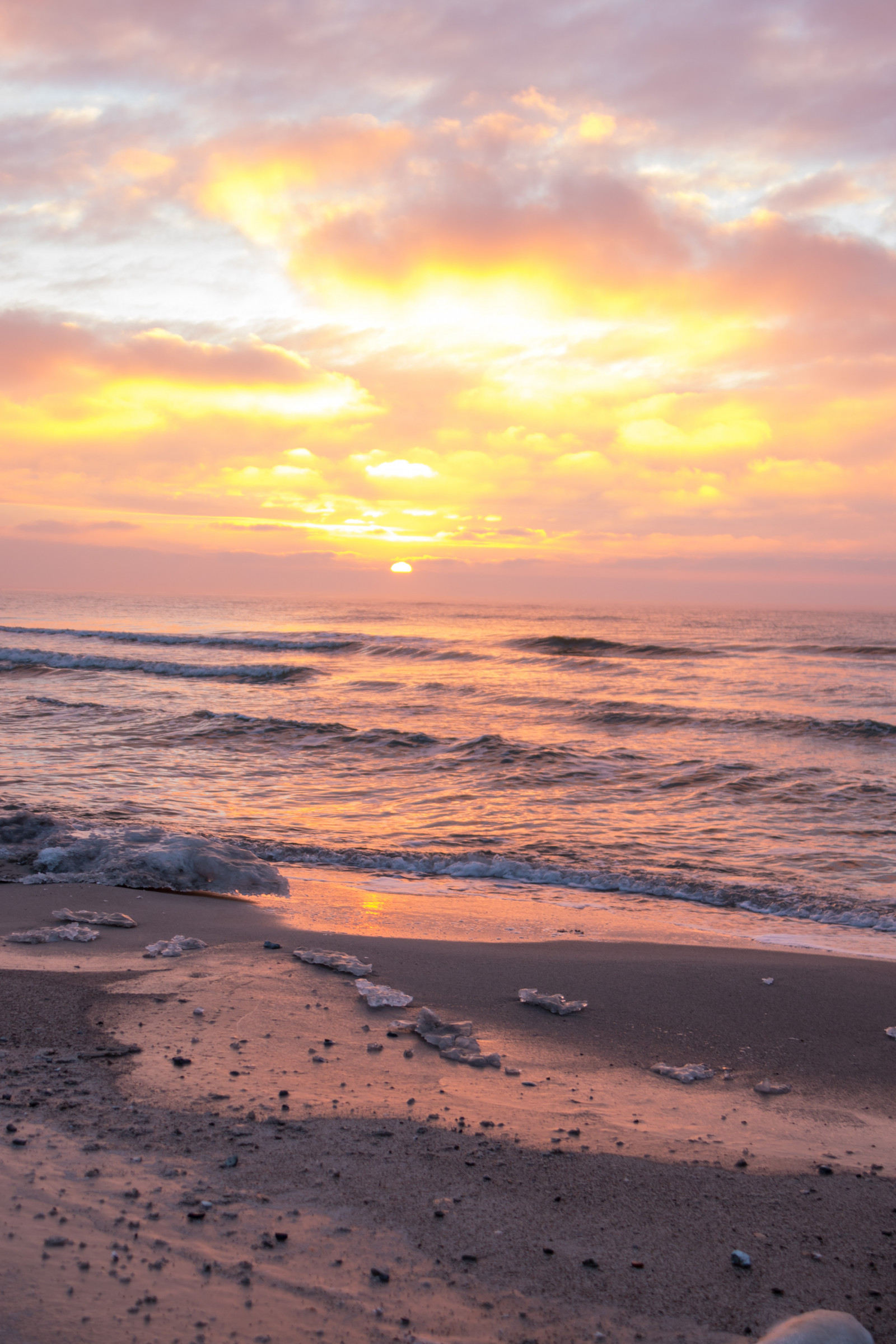 slunečnímu záření, západ slunce, moře, pobřeží, písek, nebe, zima, pláž, svítání, Studený, večer, ráno, pobřeží, mráz, horizont, soumrak, Jinovatka, mrak, svítání, oceán, vlna, Vinter, kallt, skateholm, rimfrost, odlesk, tělo z vody, mořská vlna