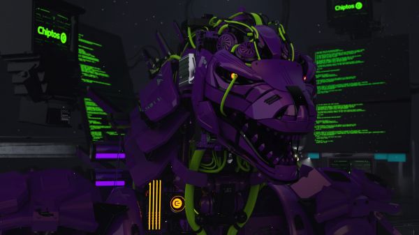 chiptos,Mecha Godzilla,Godzilla,hacking,technology,robot