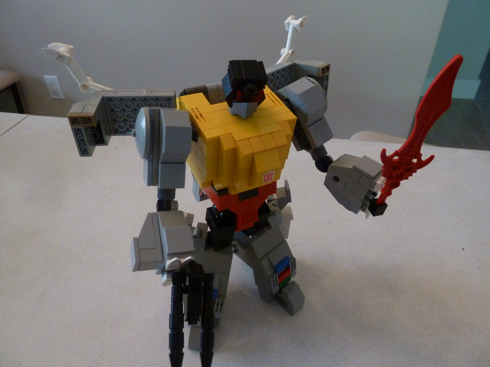 Wallpaper prime, LEGO, Transformers, G1, optimus, dinobot, Grimlock