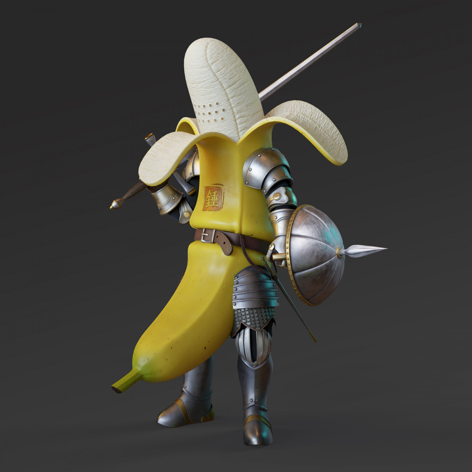 Hintergrundbilder : Ma Chui Chui, CGI, Krieger, Ritter, Bananen ...