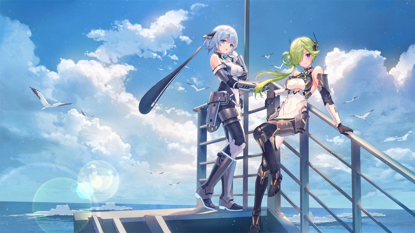 hanasa, anime girls