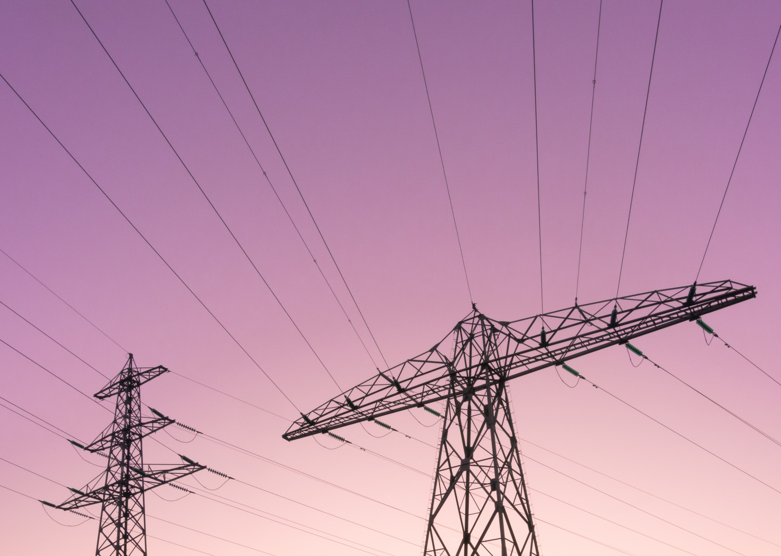 západ slunce, zonsondergang, Nikon, soumrak, powerlines, Hoogspanningsmast, intrikán, Hoogspanningslijn, p7800