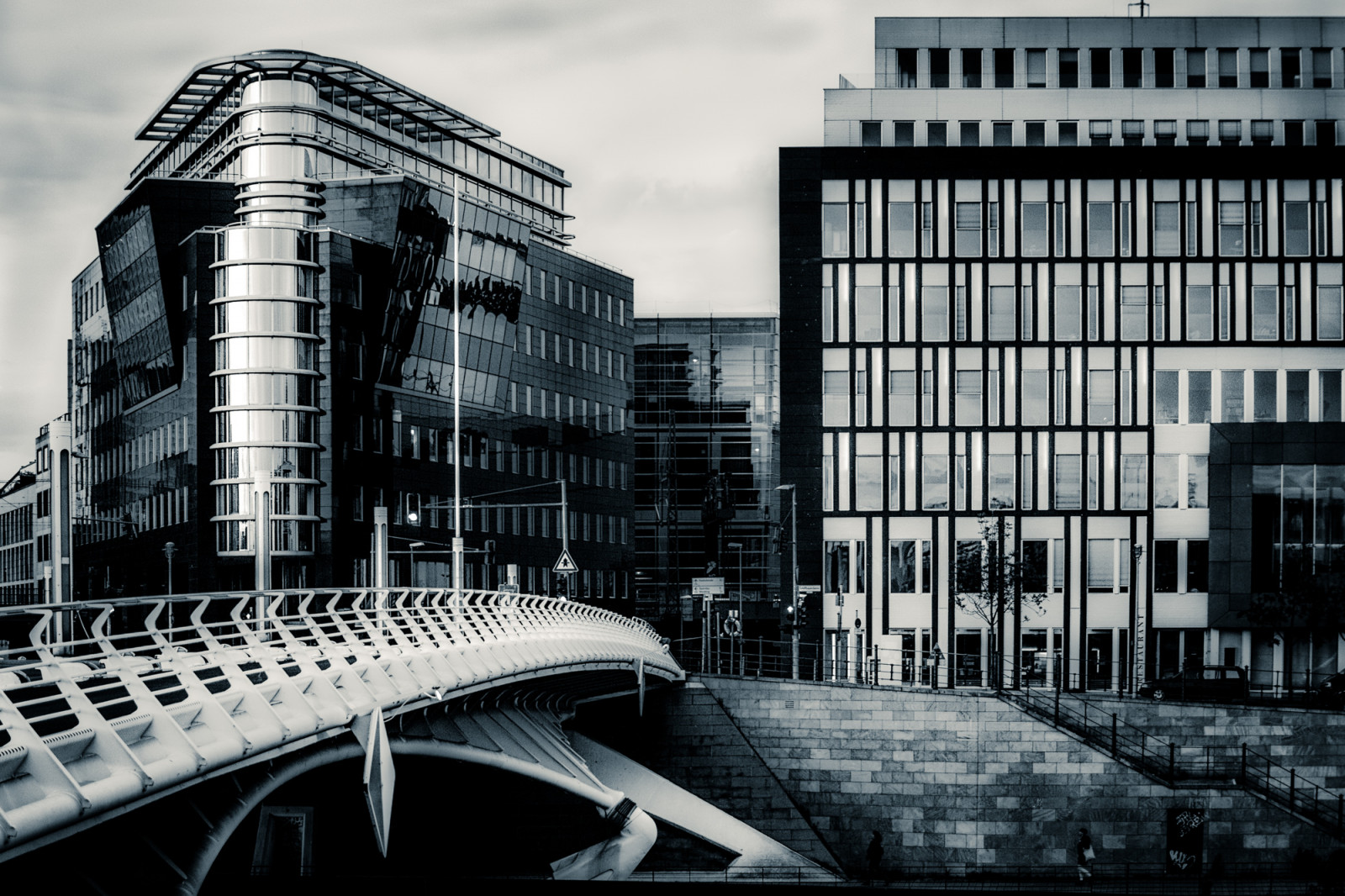 město, most, městský, bílý, Černá, odraz, Berlín, Kánon, řeka, krajina, Černá bílá, Stadt, 5 d, canon5d, Tamron, Brücke, Fluss, flám, Landschaft, spiegelung, reflektion, schwarzweis, kronprinzenbr CKE