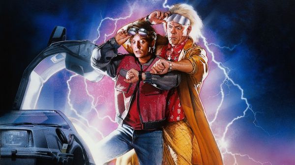 DR,Zpět do budoucnosti,Michael J. Fox,Christopher Lloyd,Marty McFly,počítač tapeta