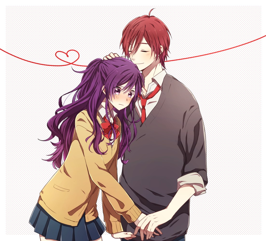 1103x1001 px, anime, hjerte