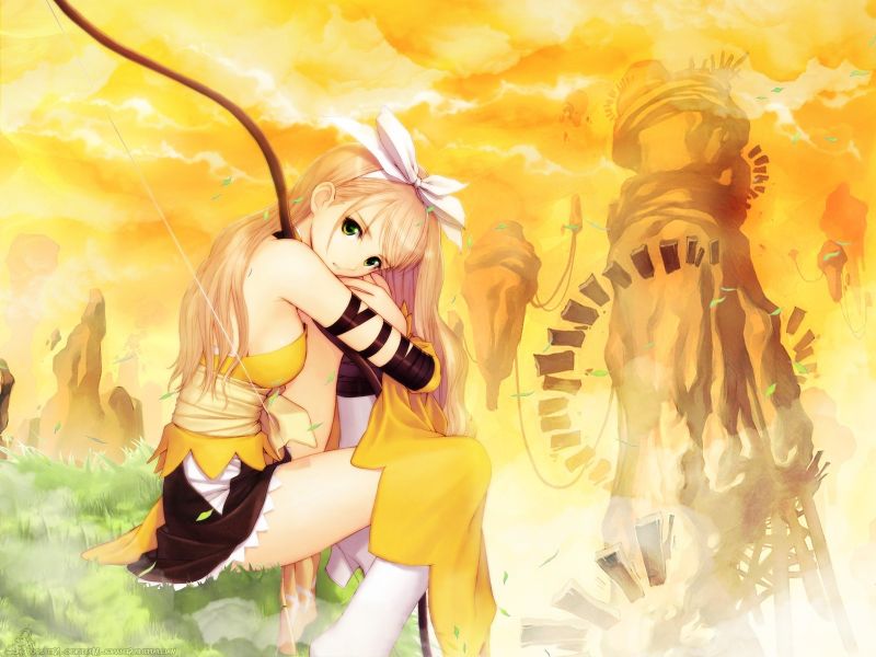 ilustrace, anime, anime dívky, mytologie, 1600x1200 px, počítač tapeta ilustrace, anime, anime dívky, mytologie, 1600x1200 px, počítač tapeta