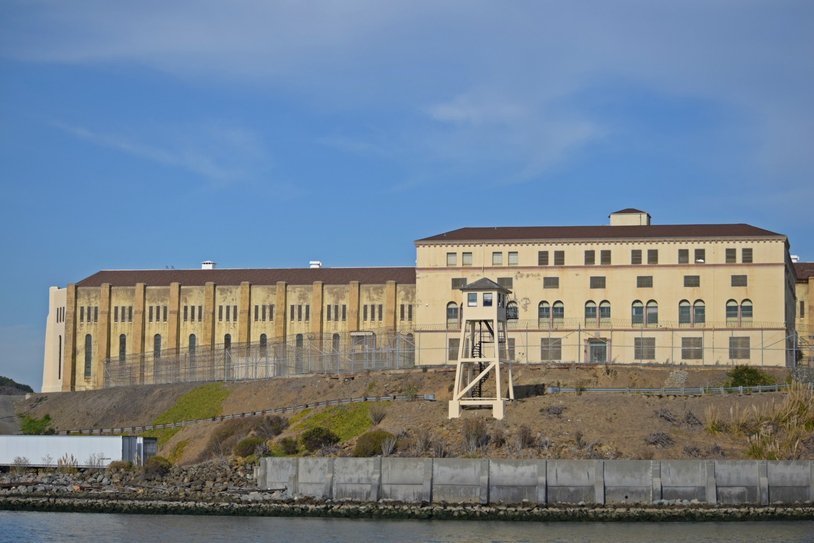 san quentin, fängelse, usa, arkitektur