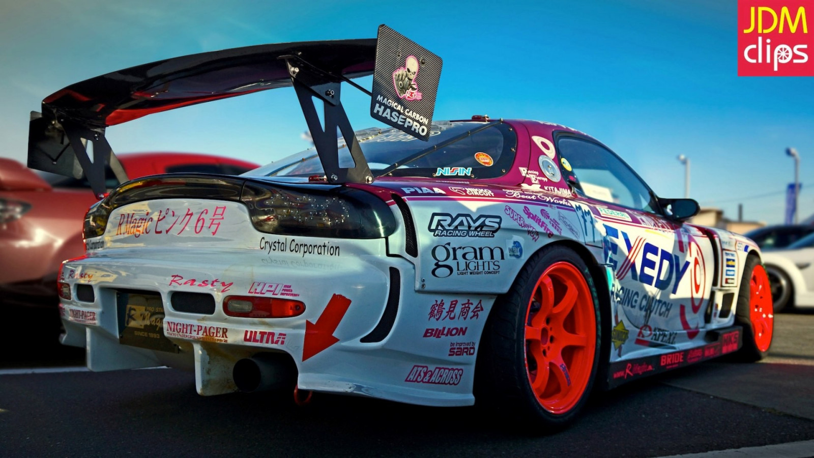 デスクトップ壁紙 JDM, スポーツカー, マツダRX 7, パフォーマンスカー, スーパーカー, モータースポーツ, 1920x1080