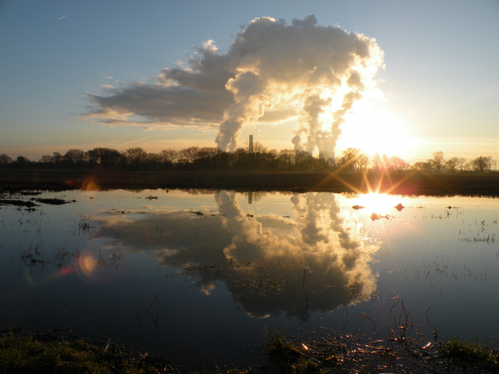 průmysl, mraky, hvězdné války, cheshire, parní, prozkoumat, znečištění, elektrárna, dinosauři, atat, refections, Runcorn, Widnes, Elektrická energie, Nationalgrid