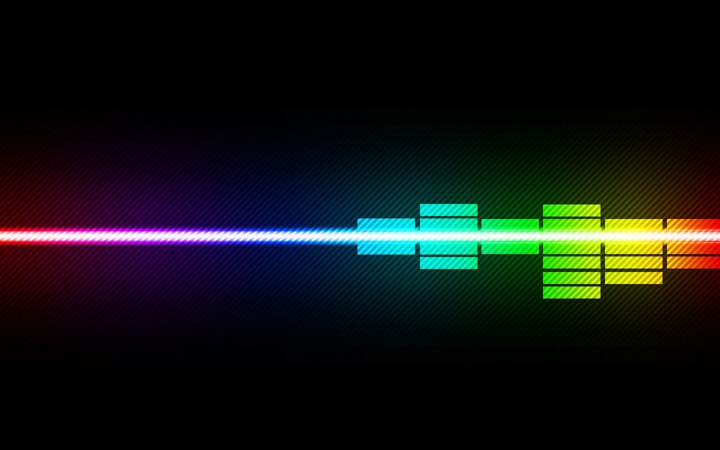 Wallpaper colorful, digital art, artwork, lens flare, laser, light, color, lighting, shape