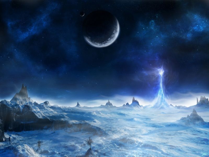 fantasy umění, prostor, měsíční svit, planeta, Země, Měsíc fantasy umění, prostor, měsíční svit, planeta, Země, Měsíc