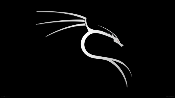 Kali Linux,black background,Backtrack Linux