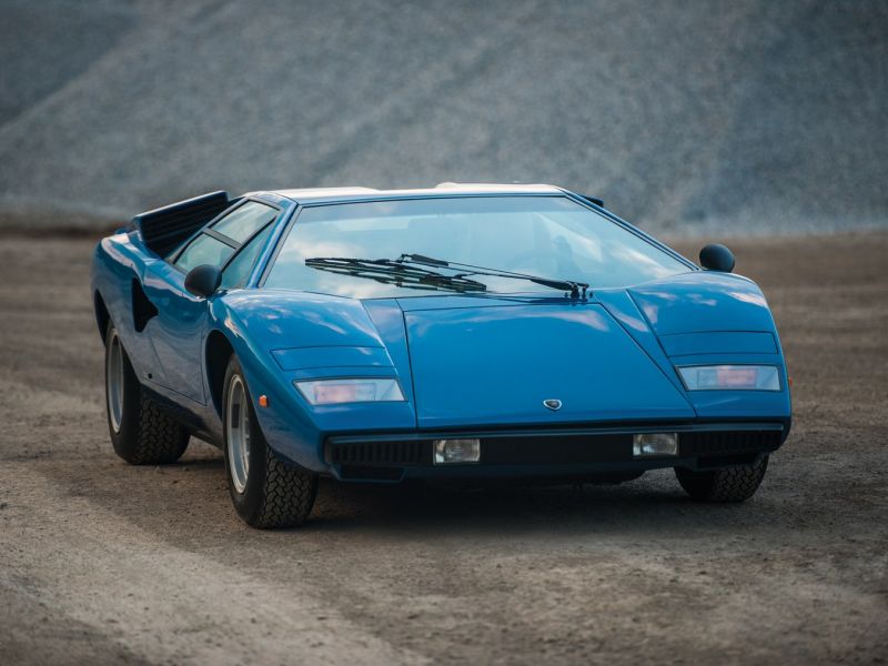 1349x1012 px,Xe màu xanh,Xe cổ,Lamborghini Countach