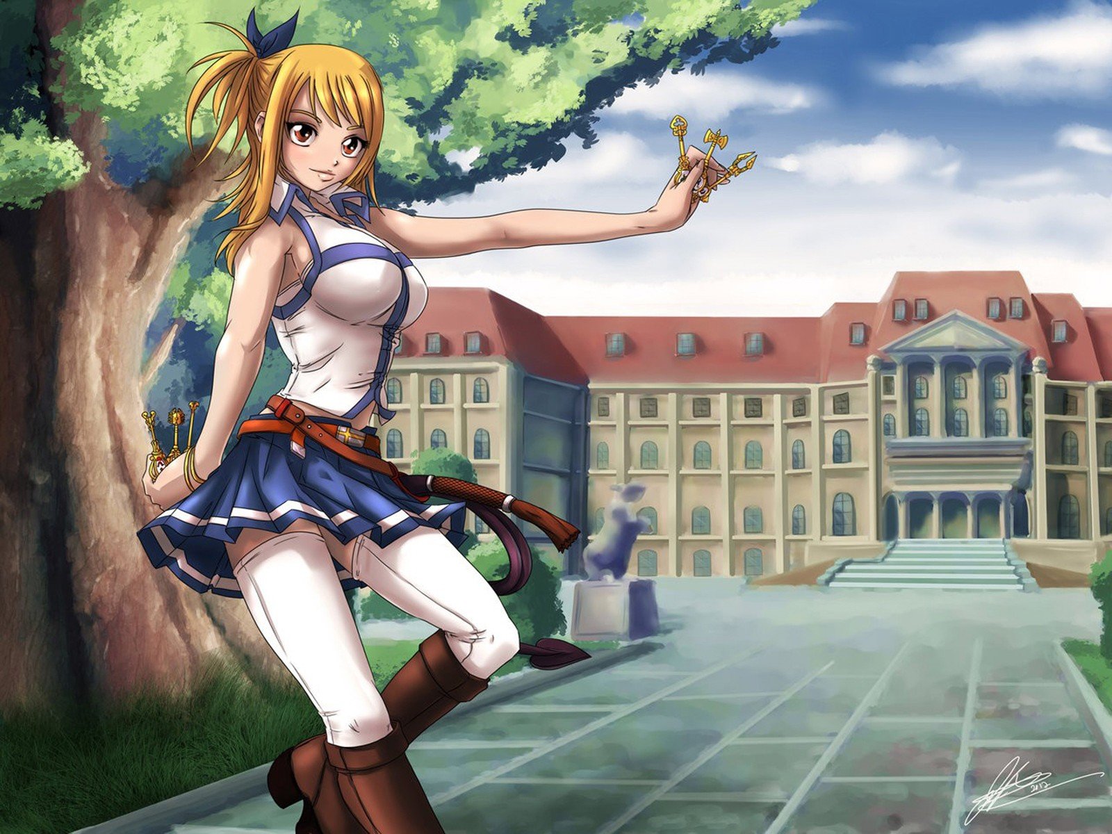 1600x1200 px, Pohádka, Heartfilia Lucy