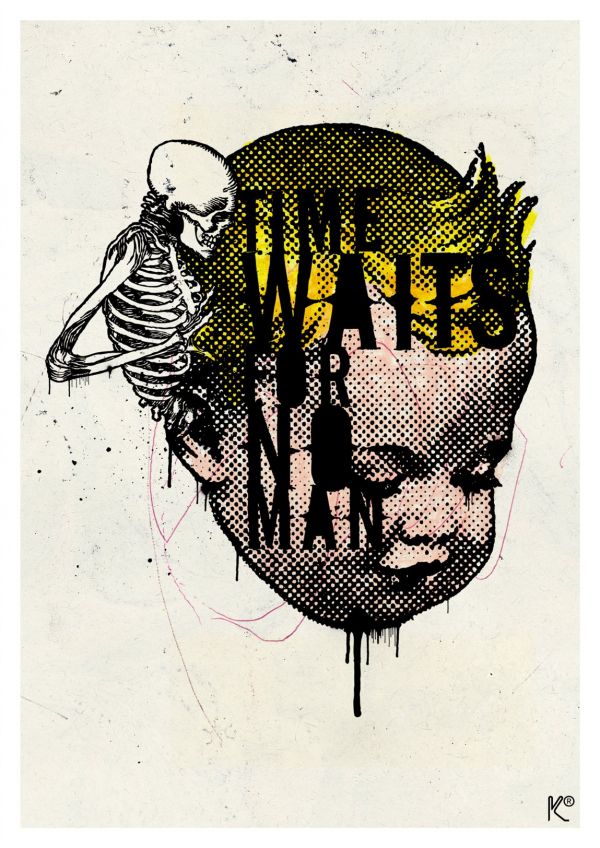 portrait display, artwork, digital art, skeleton, baby, face