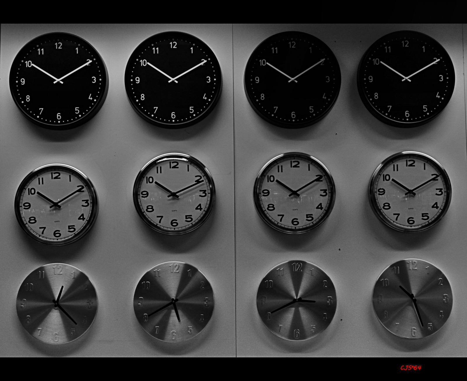 Wallpaper : bw, clock, blackwhite, Nikon, time, clocks, cjs, nikonj1 ...
