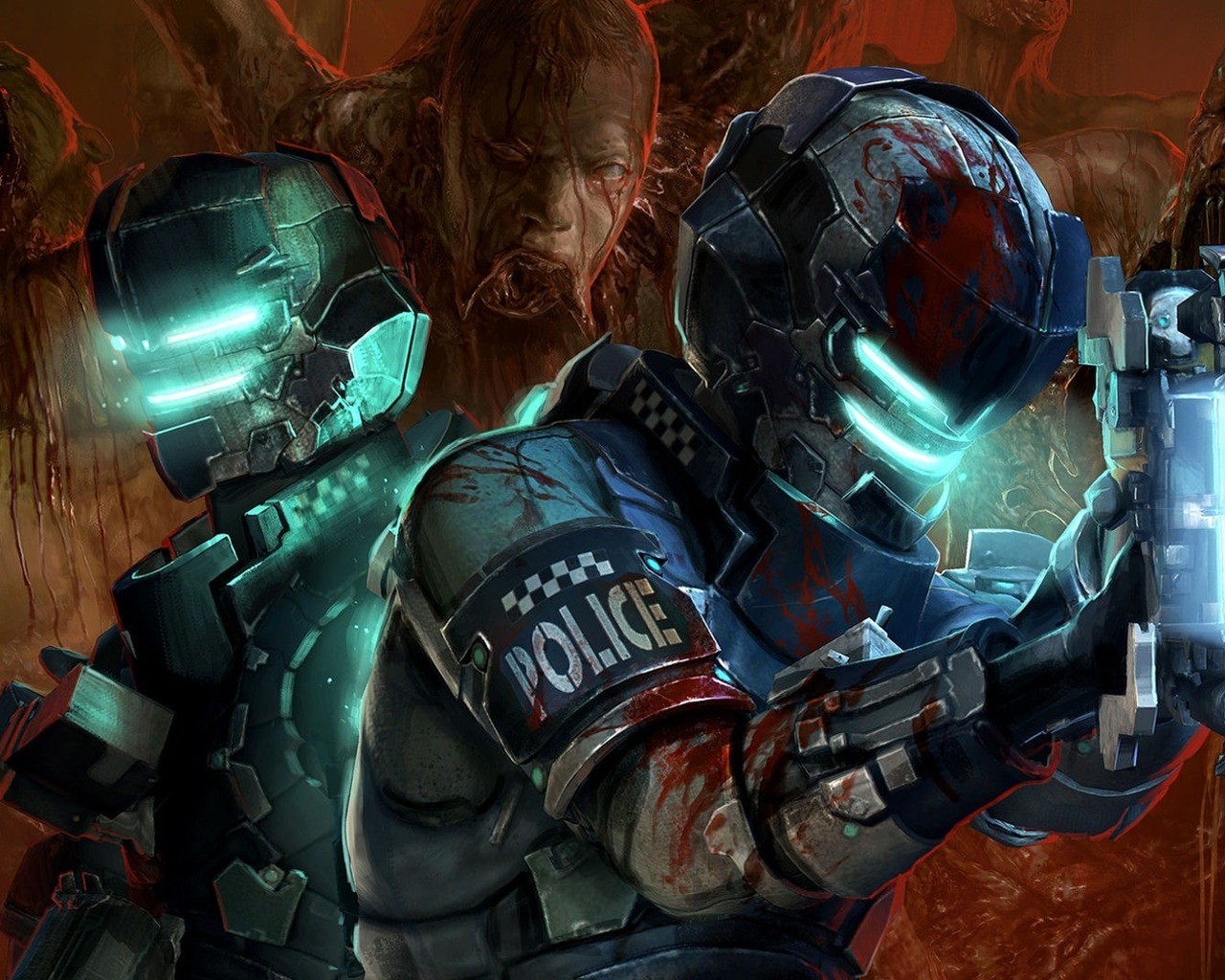 videohry, super hrdina, Železný muž, komiks, Dead Space 2, Mrtvý prostor, Snímek obrazovky, mecha, počítač tapeta, pc hry