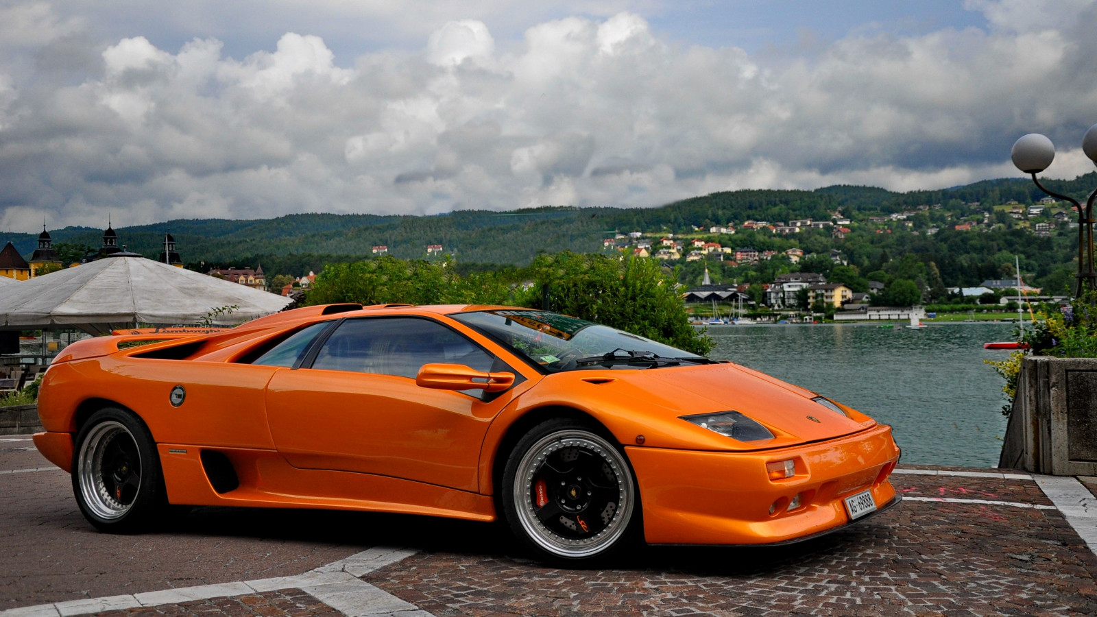 auto, vozidlo, Lamborghini, oranžový, Nikon, sportovní auto, Rakousko, Diablo, Lamborghini Diablo, výkon auta, exotický, 2014, kolo, auto, superauto, d90, Osterreich, worldcars, sv, pozemní vozidla, automobilového designu, závodní auto, luxusní vůz, motorové vozidlo, městské auto, pengeverd k, sportwagenfestival, Velden, w rthersee, Diablosv, Sportwagentreffen