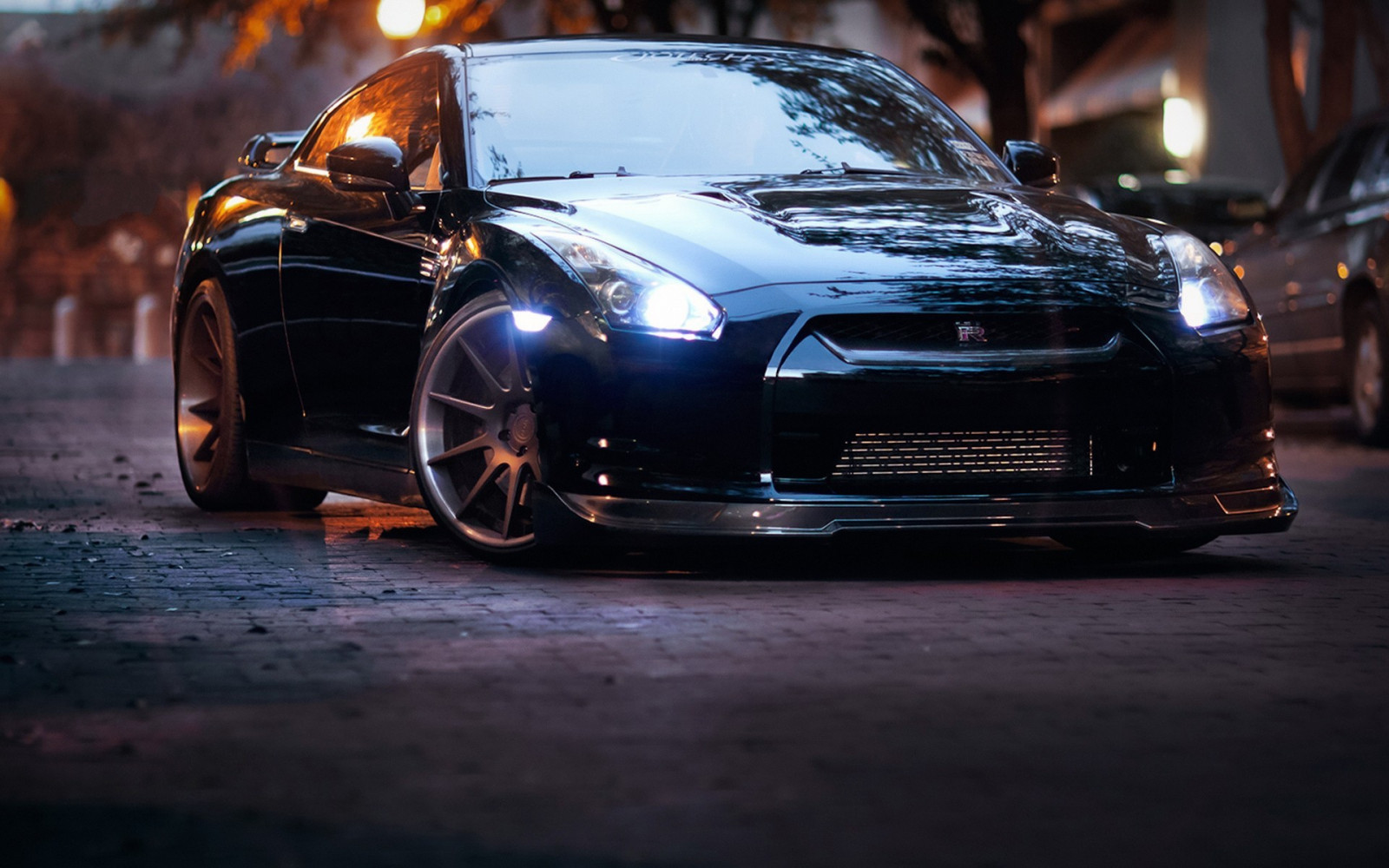Wallpaper sports car, Nissan GT R, performance car, Tuner Car, Sedan