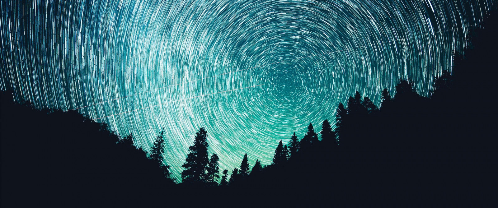 krajina, Příroda, prostor, odraz, led, Ultrawide, vlna, astrophotography, 3440x1440 px