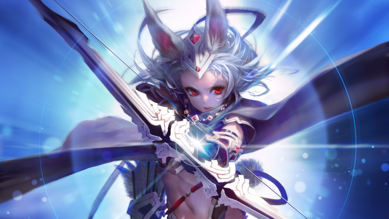 Anime, Chicas anime, arco, Obra de arte, captura de pantalla, Mecha Anime, Chicas anime, arco, Obra de arte, captura de pantalla, Mecha
