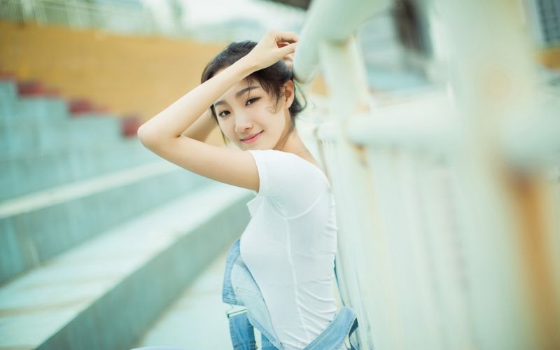 wanita, model, Asia, potret, fotografi, gaun wanita, model, Asia, potret, fotografi, gaun
