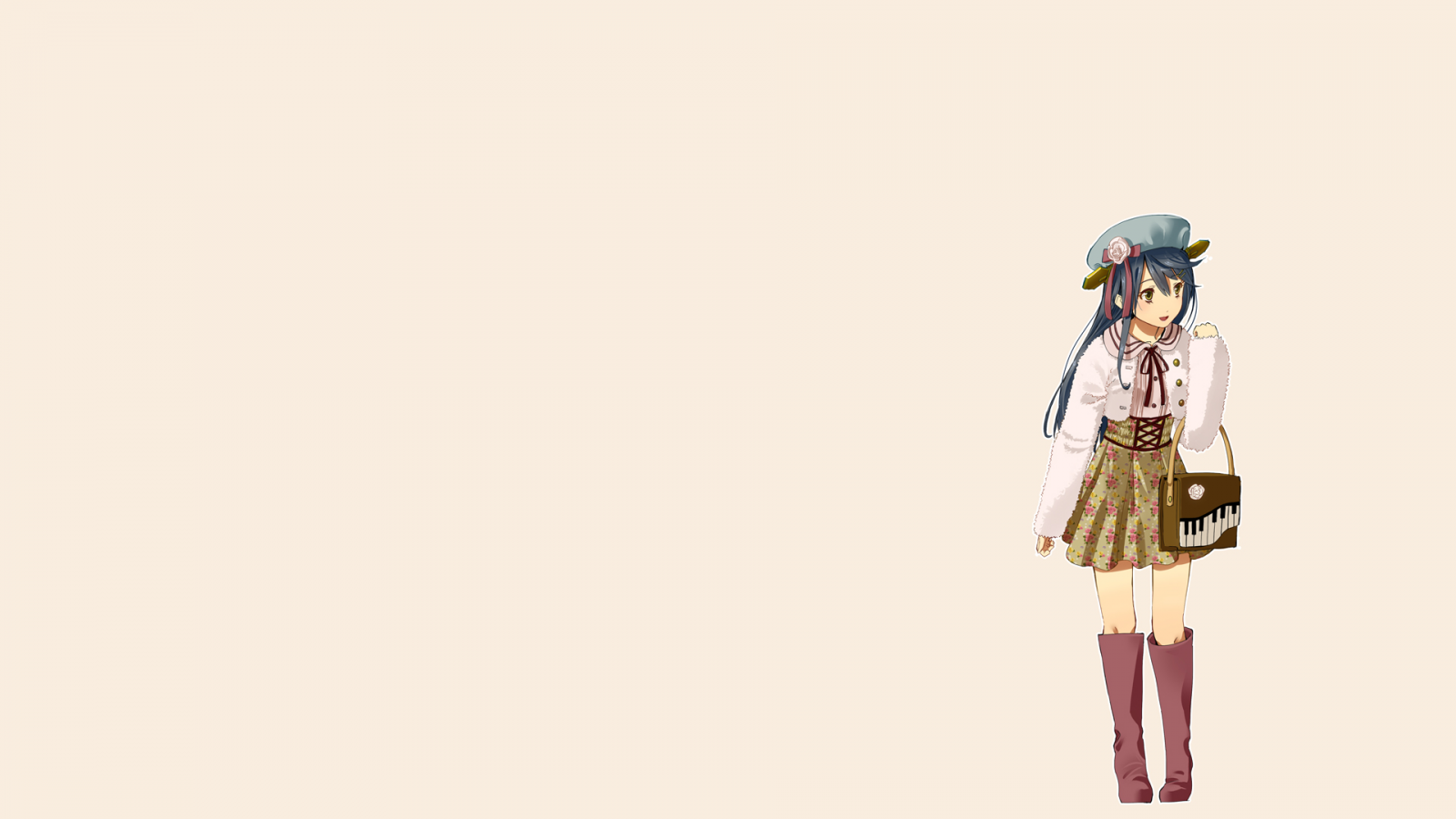 illustrasjon, videospill, anime jenter, minimalisme, Kantai Collection, Person, produkt