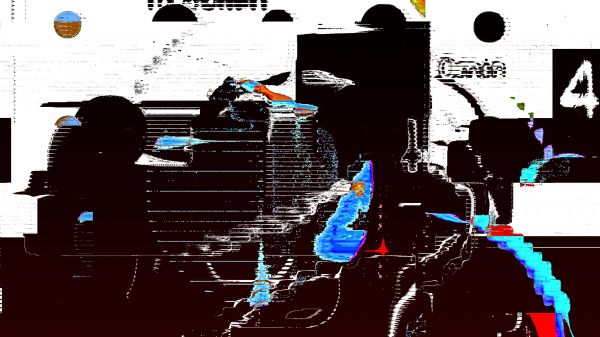 glitch art,databending,abstract