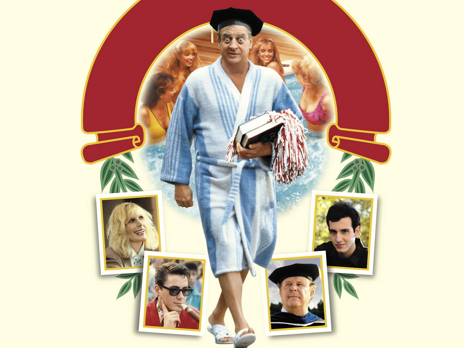 Achtergronden Terug naar school, 1986, thornton melon, rodney